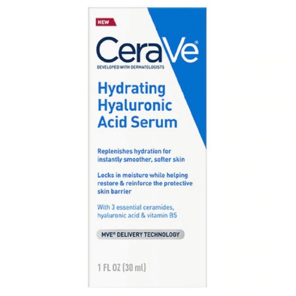 CeraVe Hydrating Hyaluronic Acid Face Serum (new) - Picture 1 of 5